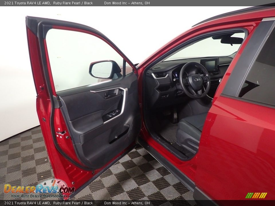 2021 Toyota RAV4 LE AWD Ruby Flare Pearl / Black Photo #20