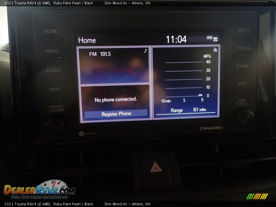 2021 Toyota RAV4 LE AWD Ruby Flare Pearl / Black Photo #26