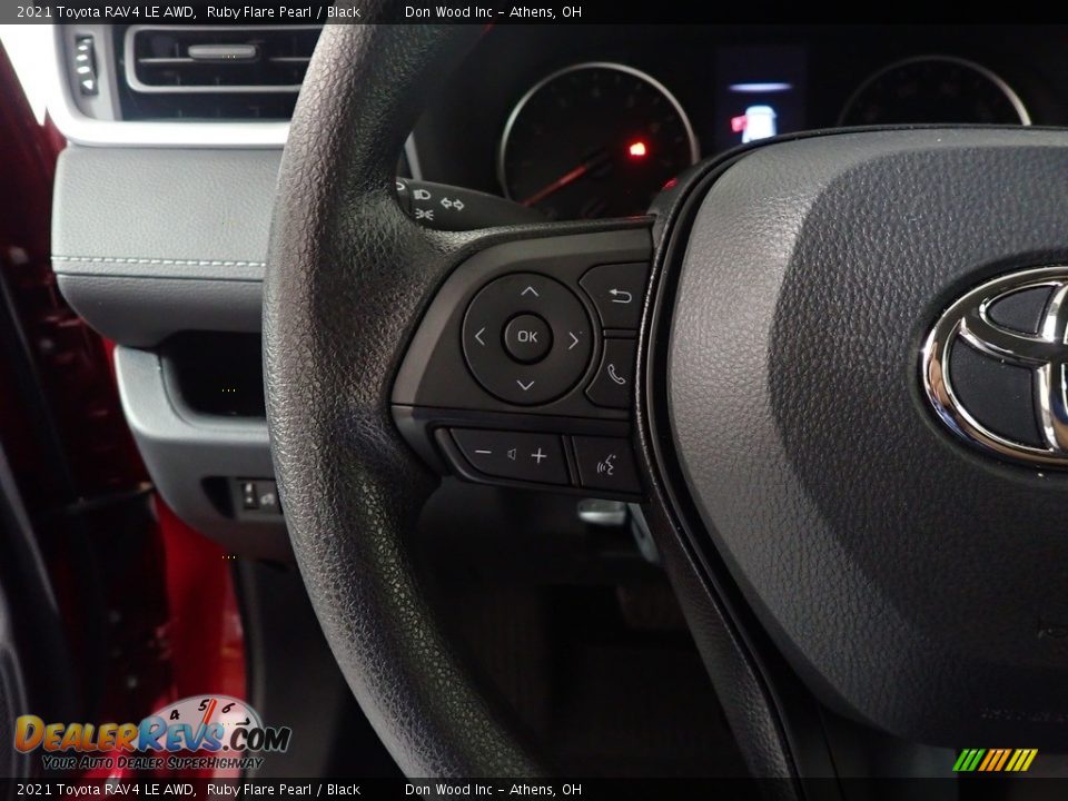 2021 Toyota RAV4 LE AWD Ruby Flare Pearl / Black Photo #29