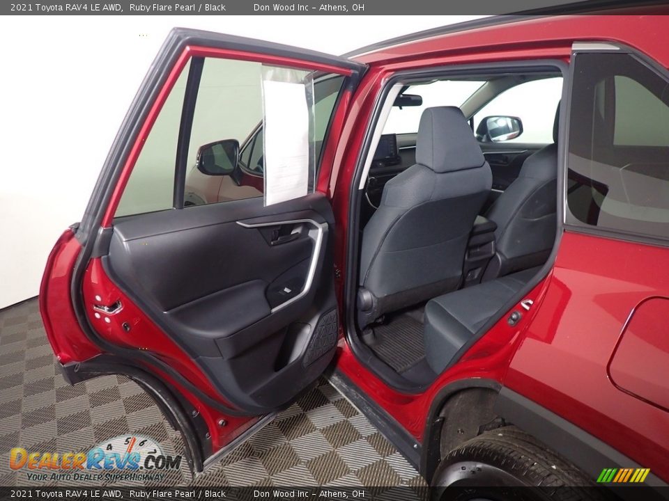 2021 Toyota RAV4 LE AWD Ruby Flare Pearl / Black Photo #34