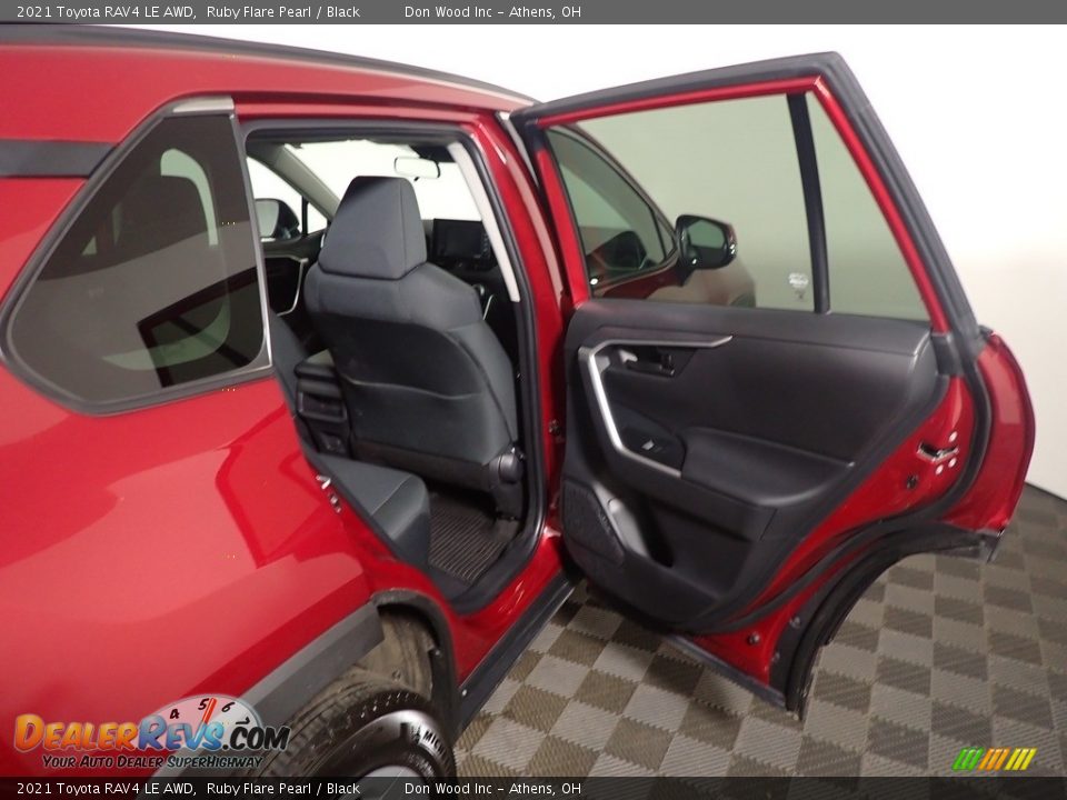 2021 Toyota RAV4 LE AWD Ruby Flare Pearl / Black Photo #36