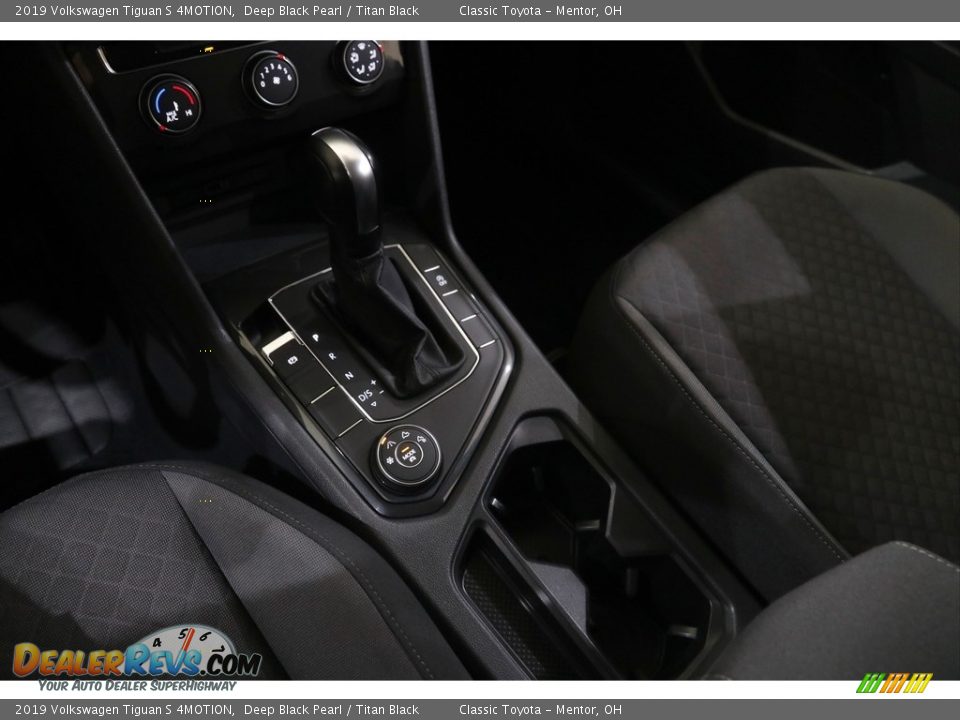2019 Volkswagen Tiguan S 4MOTION Deep Black Pearl / Titan Black Photo #13
