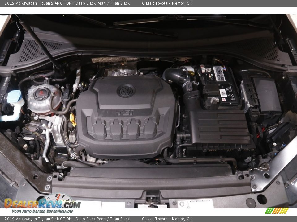 2019 Volkswagen Tiguan S 4MOTION Deep Black Pearl / Titan Black Photo #18