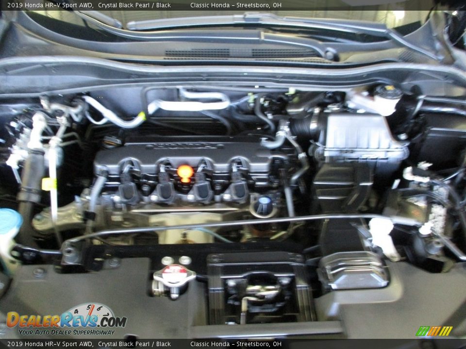 2019 Honda HR-V Sport AWD Crystal Black Pearl / Black Photo #13