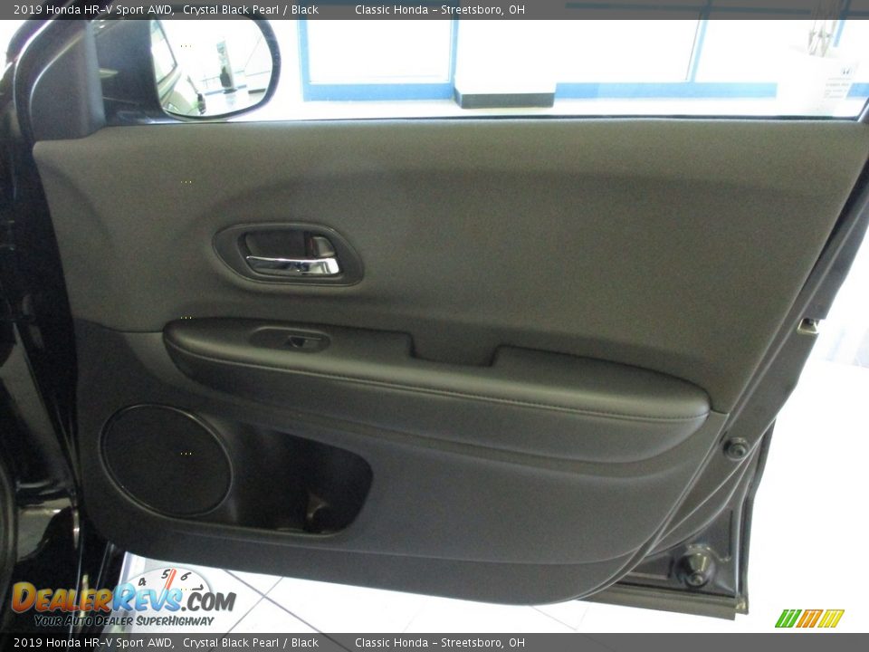 2019 Honda HR-V Sport AWD Crystal Black Pearl / Black Photo #14