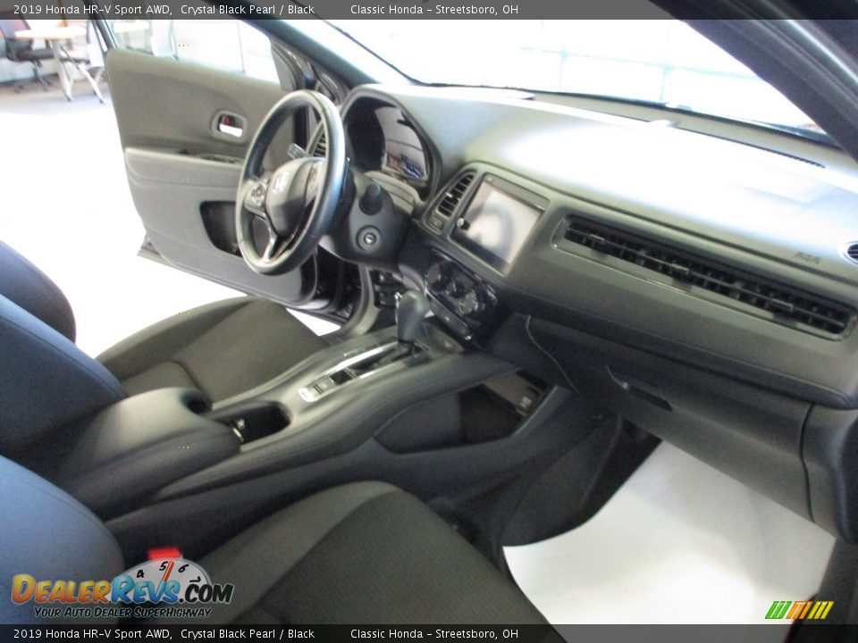 2019 Honda HR-V Sport AWD Crystal Black Pearl / Black Photo #15
