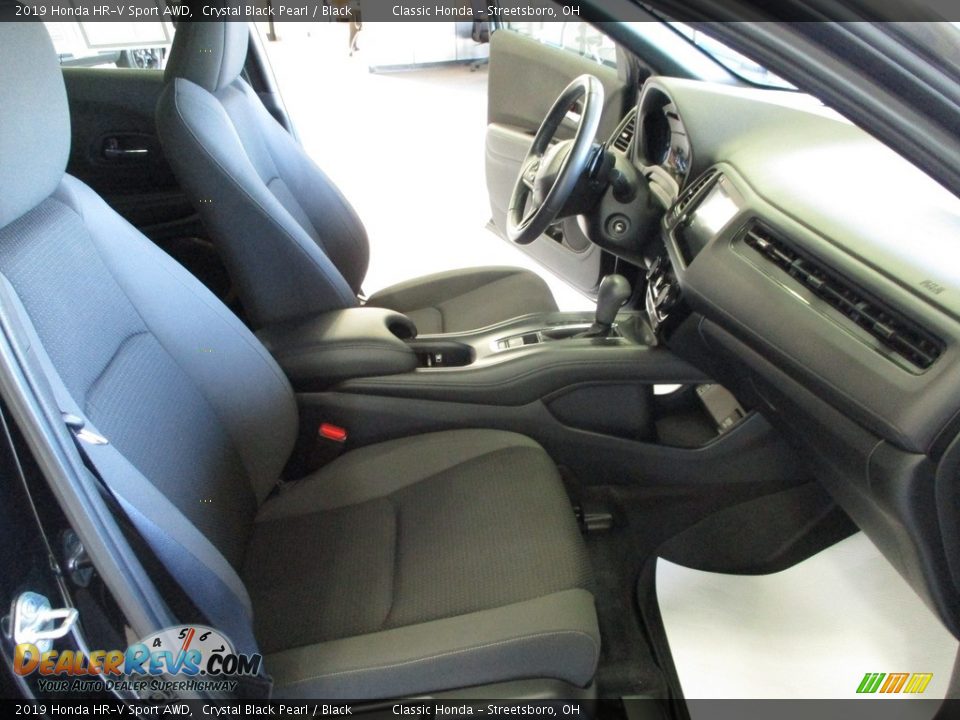 2019 Honda HR-V Sport AWD Crystal Black Pearl / Black Photo #16