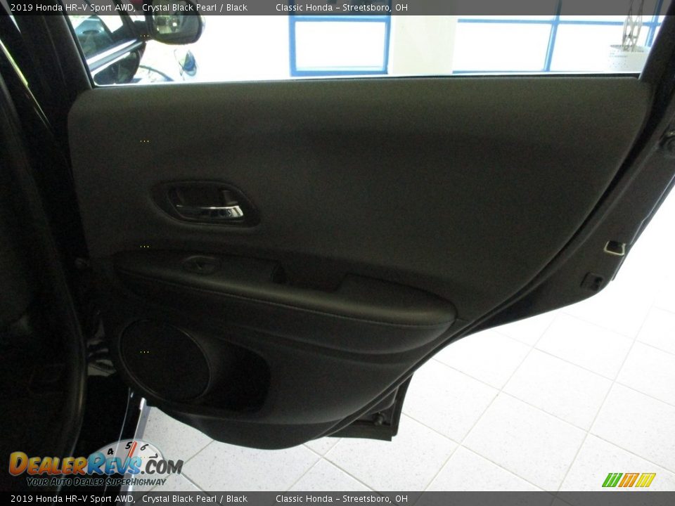2019 Honda HR-V Sport AWD Crystal Black Pearl / Black Photo #17