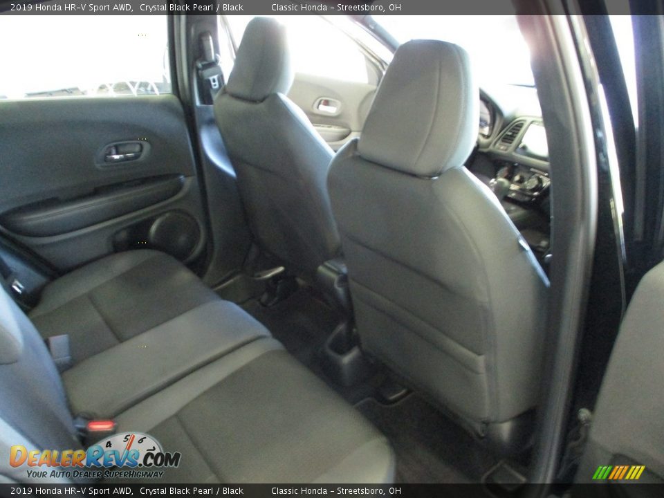 2019 Honda HR-V Sport AWD Crystal Black Pearl / Black Photo #18