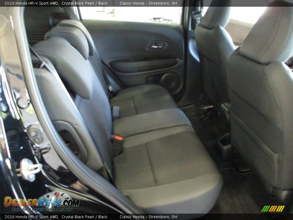 2019 Honda HR-V Sport AWD Crystal Black Pearl / Black Photo #19