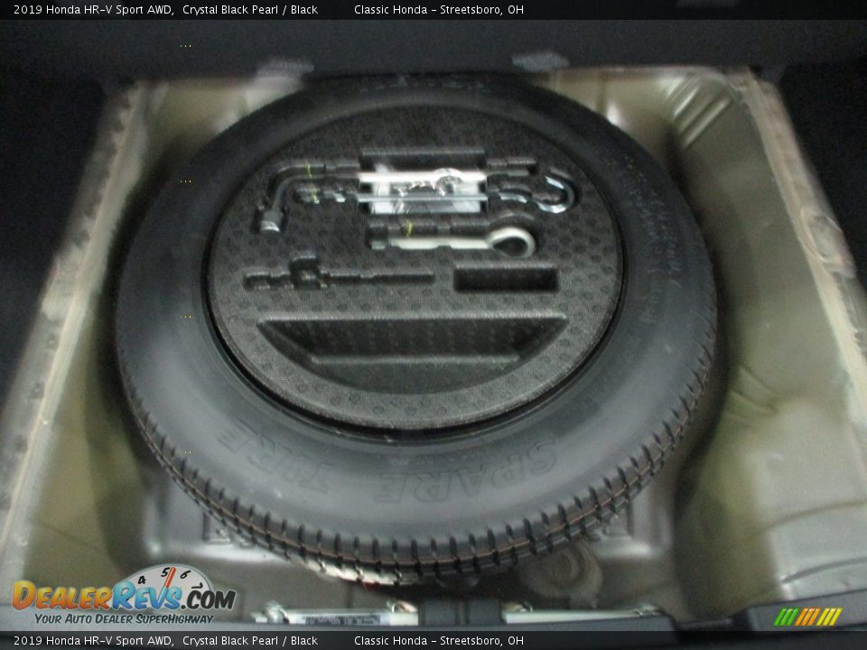 2019 Honda HR-V Sport AWD Crystal Black Pearl / Black Photo #21