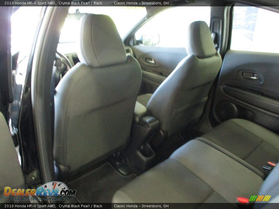 2019 Honda HR-V Sport AWD Crystal Black Pearl / Black Photo #23