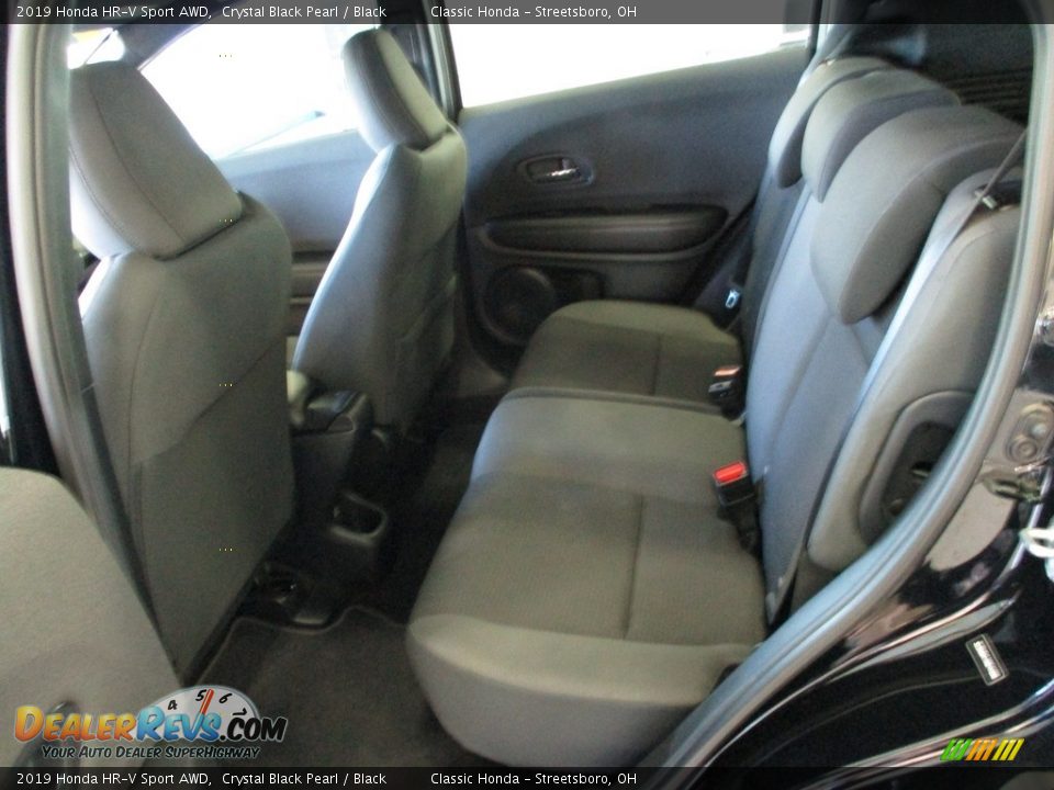 2019 Honda HR-V Sport AWD Crystal Black Pearl / Black Photo #24
