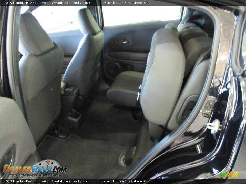 2019 Honda HR-V Sport AWD Crystal Black Pearl / Black Photo #25