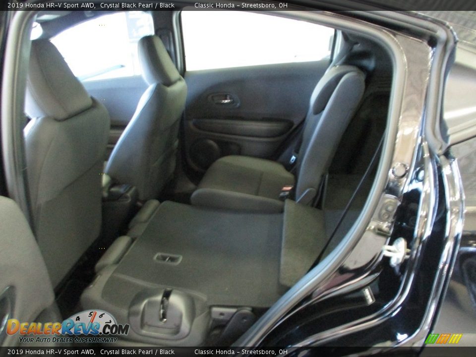 2019 Honda HR-V Sport AWD Crystal Black Pearl / Black Photo #26