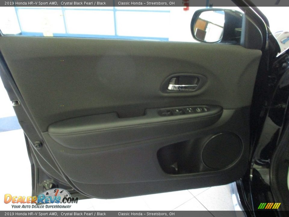 2019 Honda HR-V Sport AWD Crystal Black Pearl / Black Photo #27