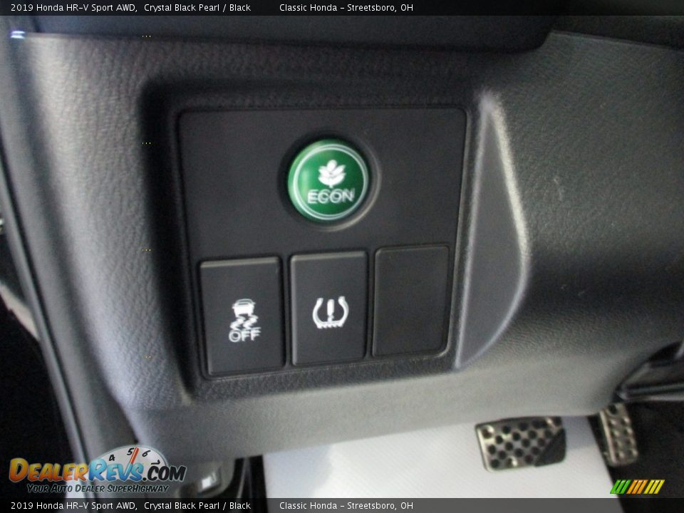 2019 Honda HR-V Sport AWD Crystal Black Pearl / Black Photo #30