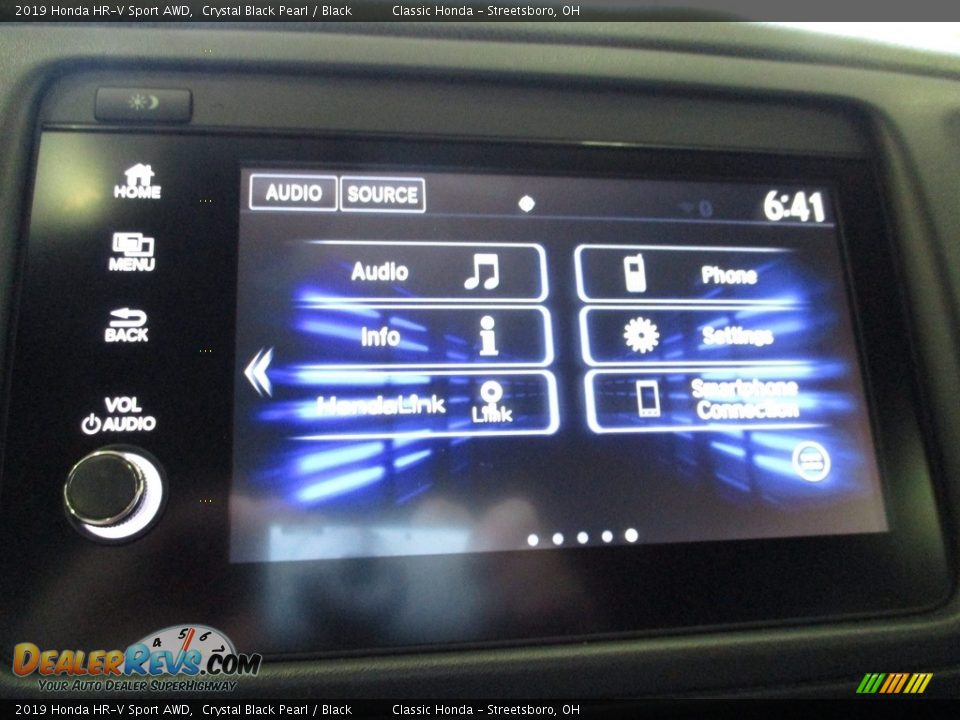 2019 Honda HR-V Sport AWD Crystal Black Pearl / Black Photo #36