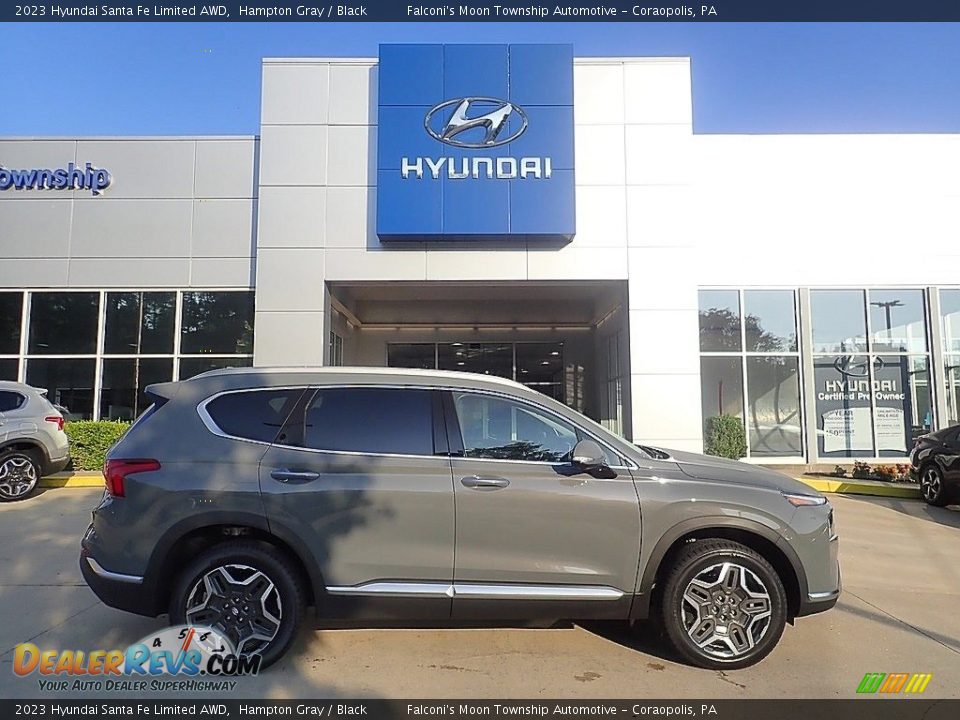 2023 Hyundai Santa Fe Limited AWD Hampton Gray / Black Photo #1