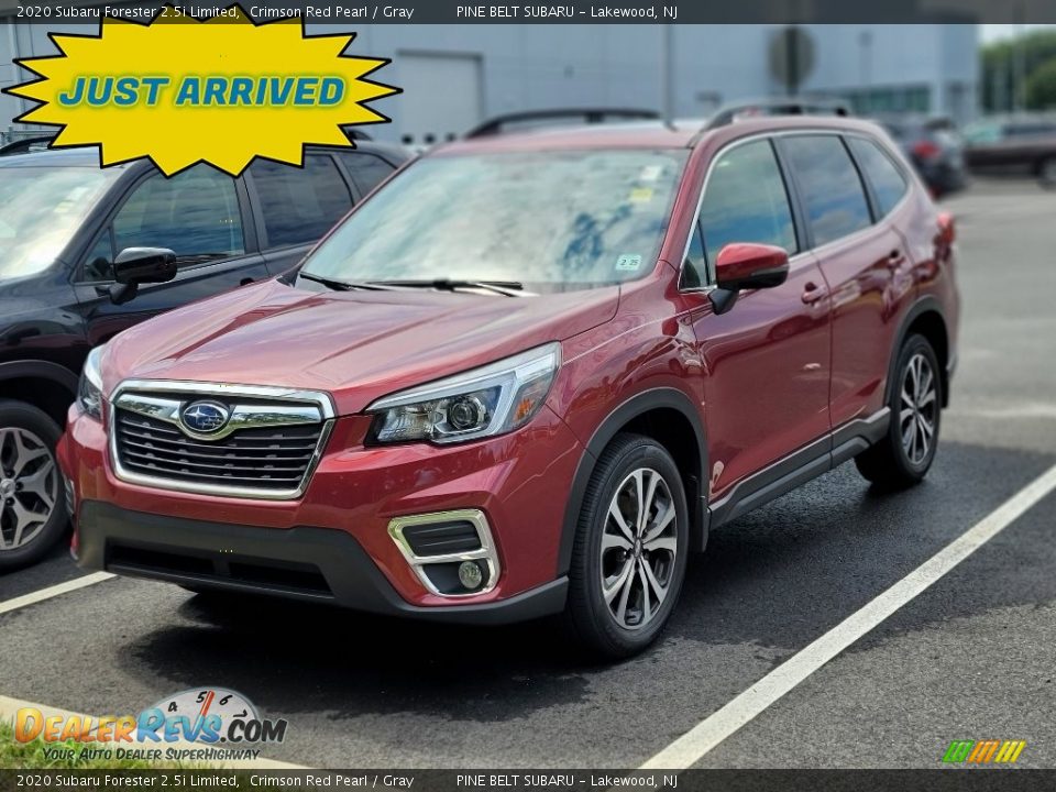 2020 Subaru Forester 2.5i Limited Crimson Red Pearl / Gray Photo #1