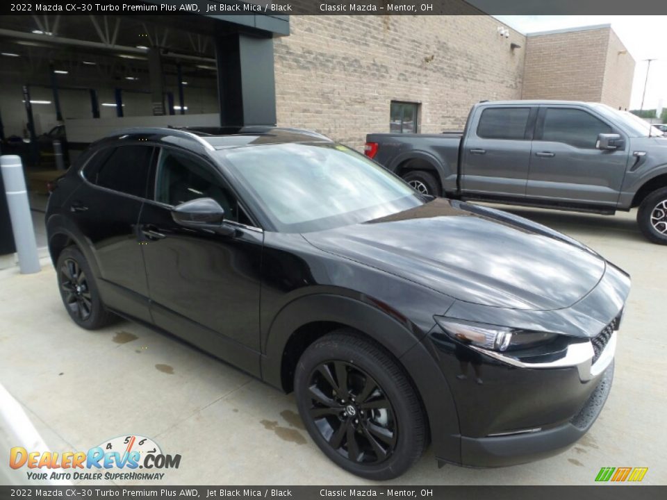2022 Mazda CX-30 Turbo Premium Plus AWD Jet Black Mica / Black Photo #1