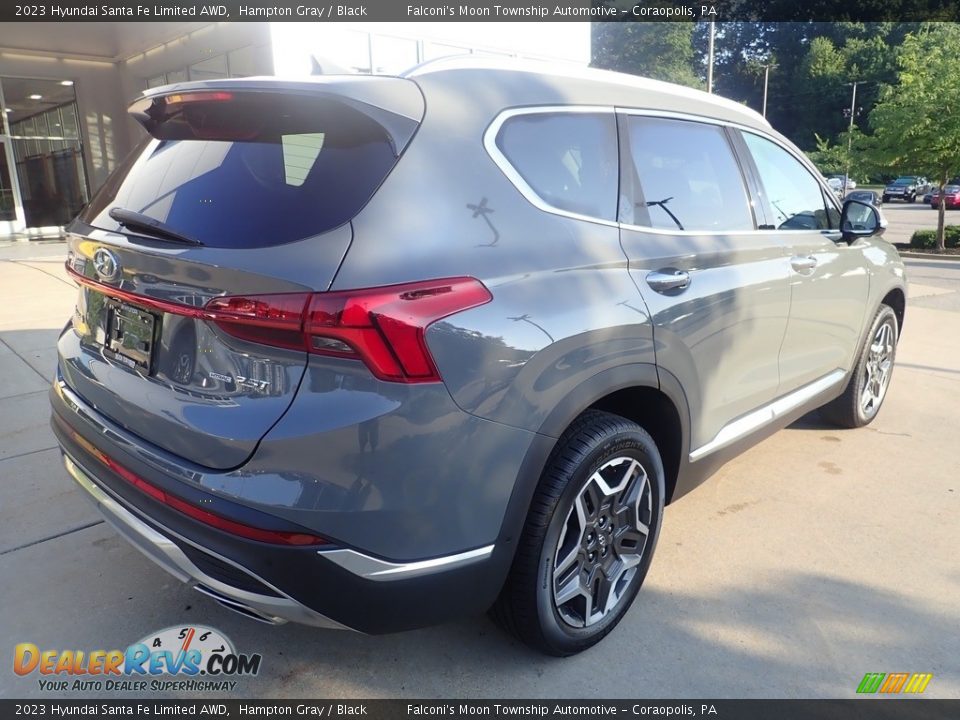 2023 Hyundai Santa Fe Limited AWD Hampton Gray / Black Photo #2