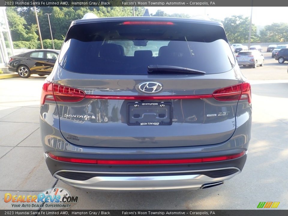 2023 Hyundai Santa Fe Limited AWD Hampton Gray / Black Photo #3