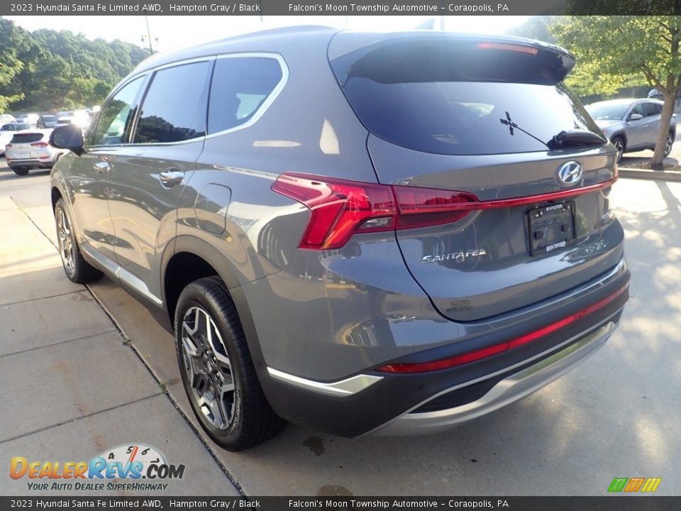 2023 Hyundai Santa Fe Limited AWD Hampton Gray / Black Photo #5