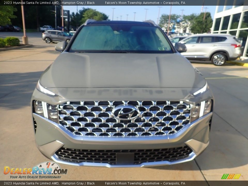 2023 Hyundai Santa Fe Limited AWD Hampton Gray / Black Photo #8