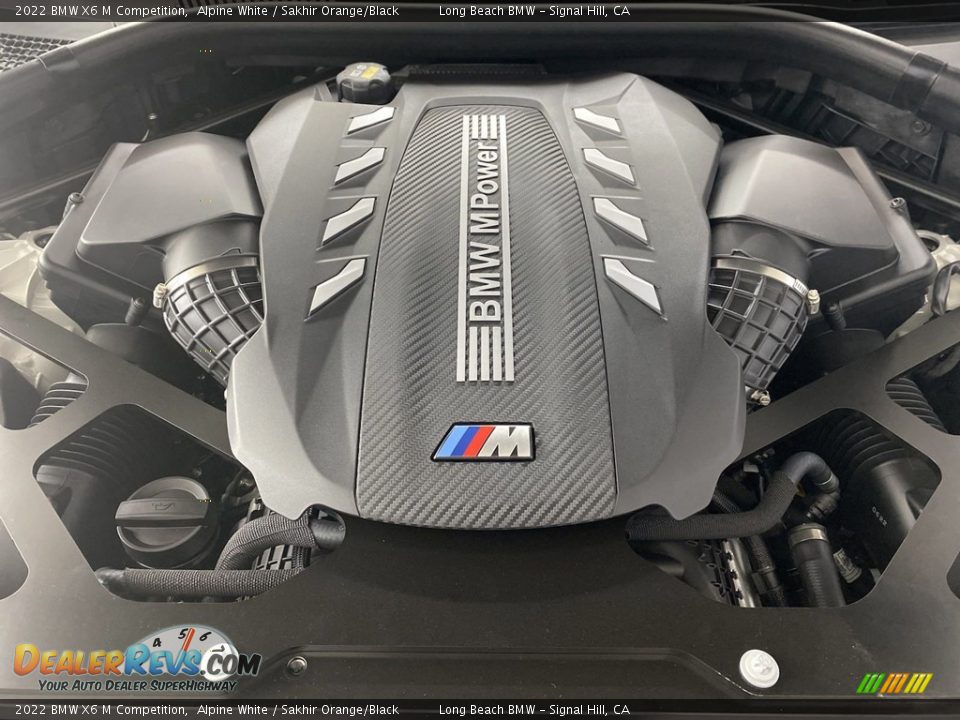 2022 BMW X6 M Competition 4.4 Liter M TwinPower Turbocharged DOHC 32-Valve V8 Engine Photo #9