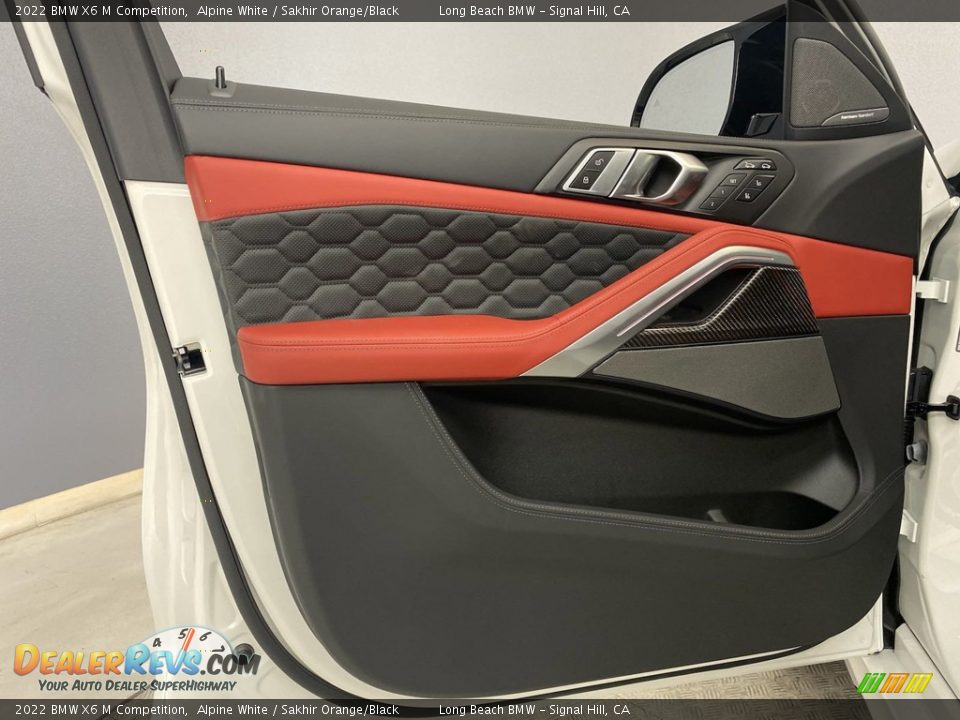 Door Panel of 2022 BMW X6 M Competition Photo #10