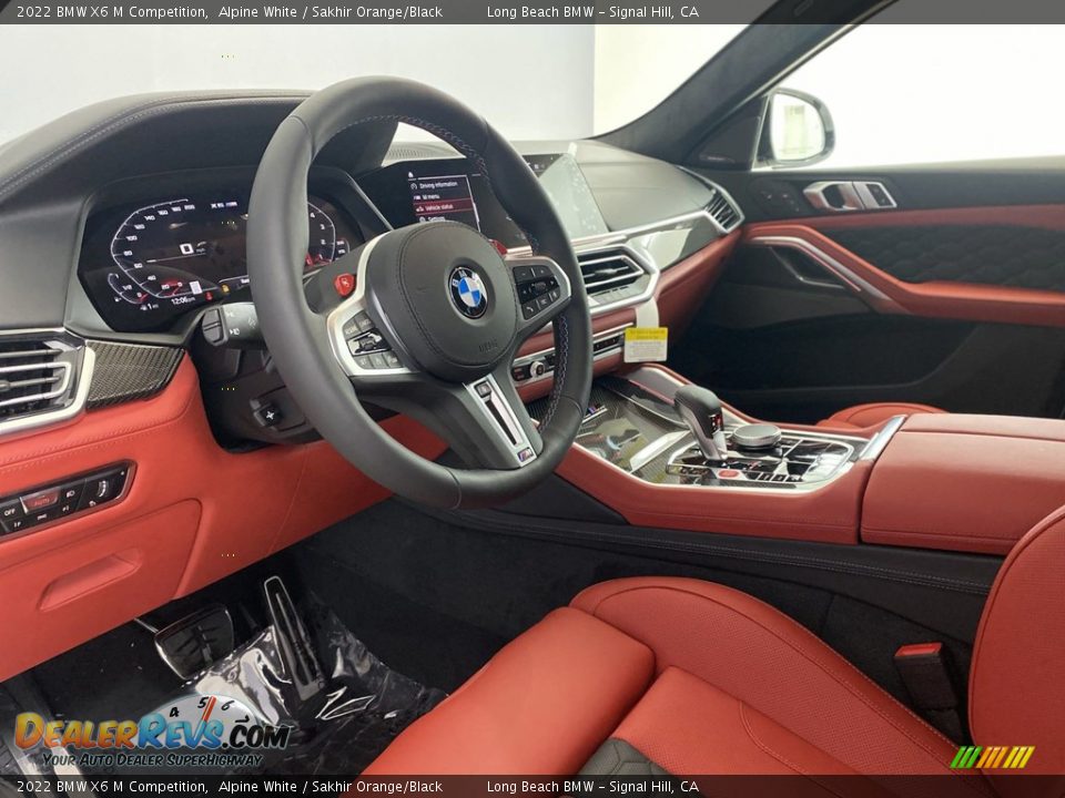 Dashboard of 2022 BMW X6 M Competition Photo #12