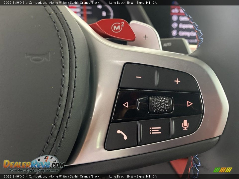 2022 BMW X6 M Competition Steering Wheel Photo #16
