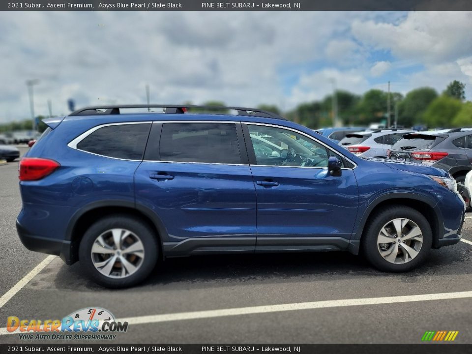 2021 Subaru Ascent Premium Abyss Blue Pearl / Slate Black Photo #4