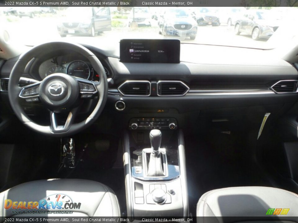 2022 Mazda CX-5 S Premium AWD Soul Red Crystal Metallic / Black Photo #3
