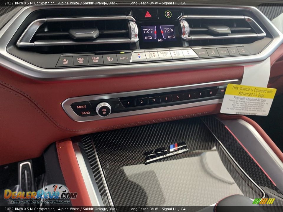 Controls of 2022 BMW X6 M Competition Photo #21