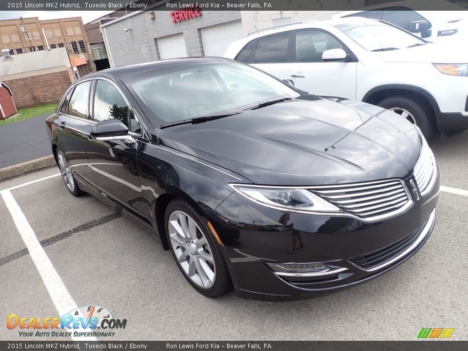 2015 Lincoln MKZ Hybrid Tuxedo Black / Ebony Photo #3