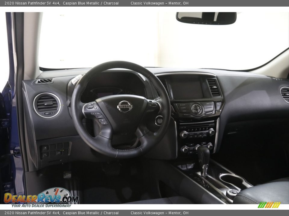 2020 Nissan Pathfinder SV 4x4 Caspian Blue Metallic / Charcoal Photo #6