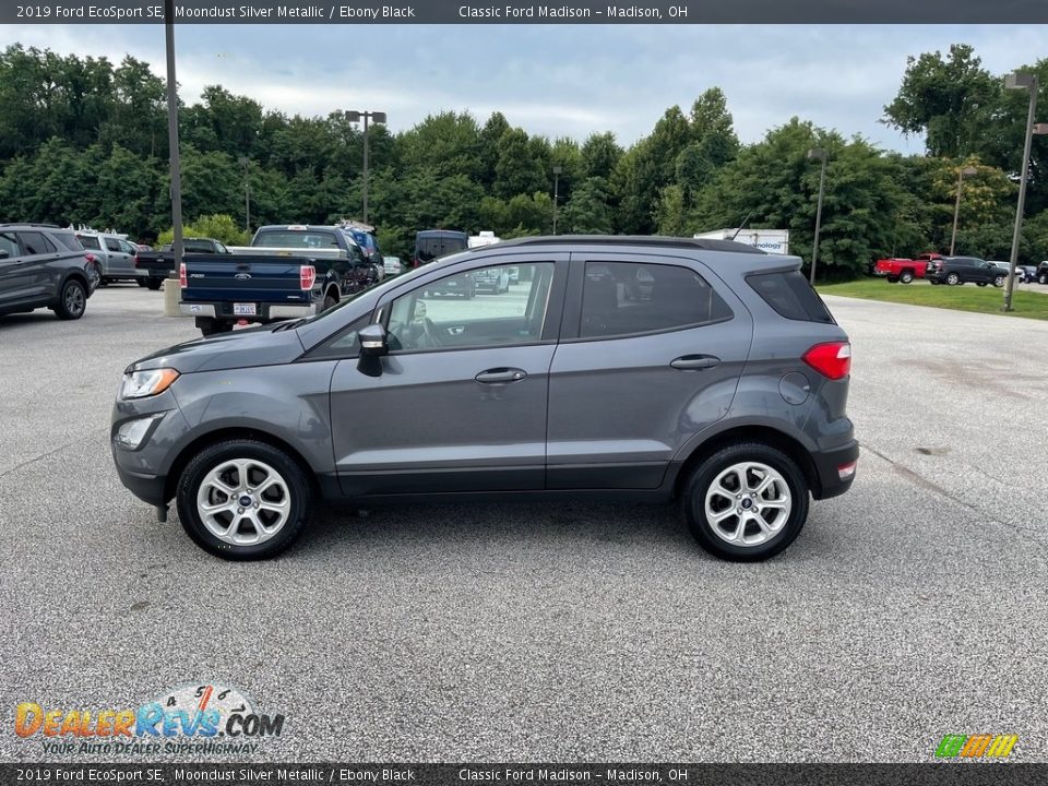 2019 Ford EcoSport SE Moondust Silver Metallic / Ebony Black Photo #1