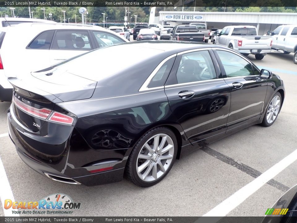 2015 Lincoln MKZ Hybrid Tuxedo Black / Ebony Photo #4