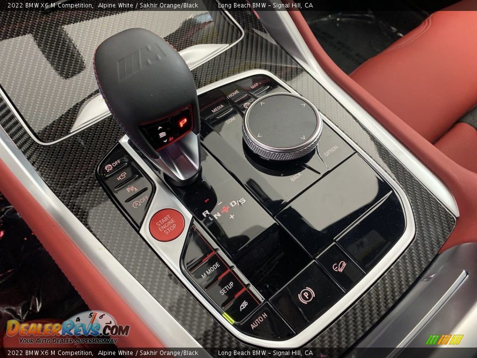 2022 BMW X6 M Competition Shifter Photo #22