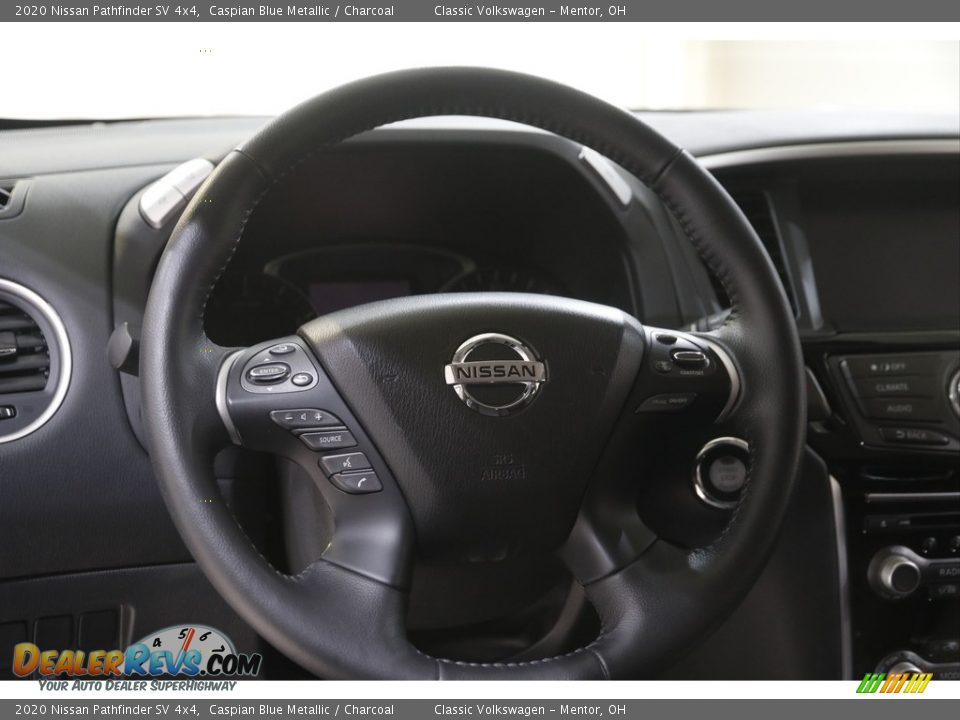 2020 Nissan Pathfinder SV 4x4 Caspian Blue Metallic / Charcoal Photo #7