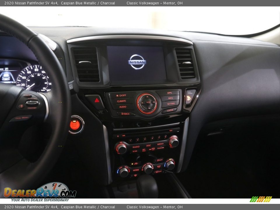 2020 Nissan Pathfinder SV 4x4 Caspian Blue Metallic / Charcoal Photo #9