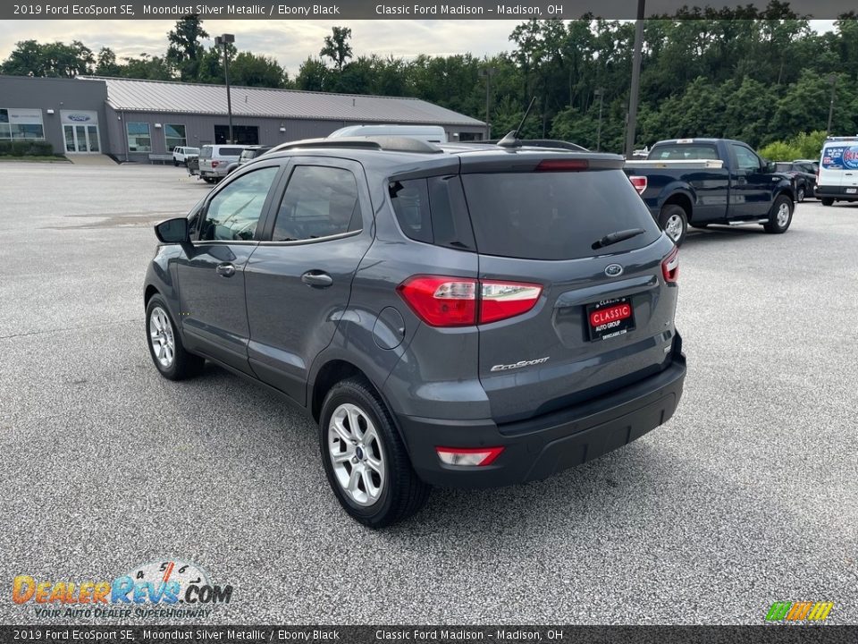 2019 Ford EcoSport SE Moondust Silver Metallic / Ebony Black Photo #3