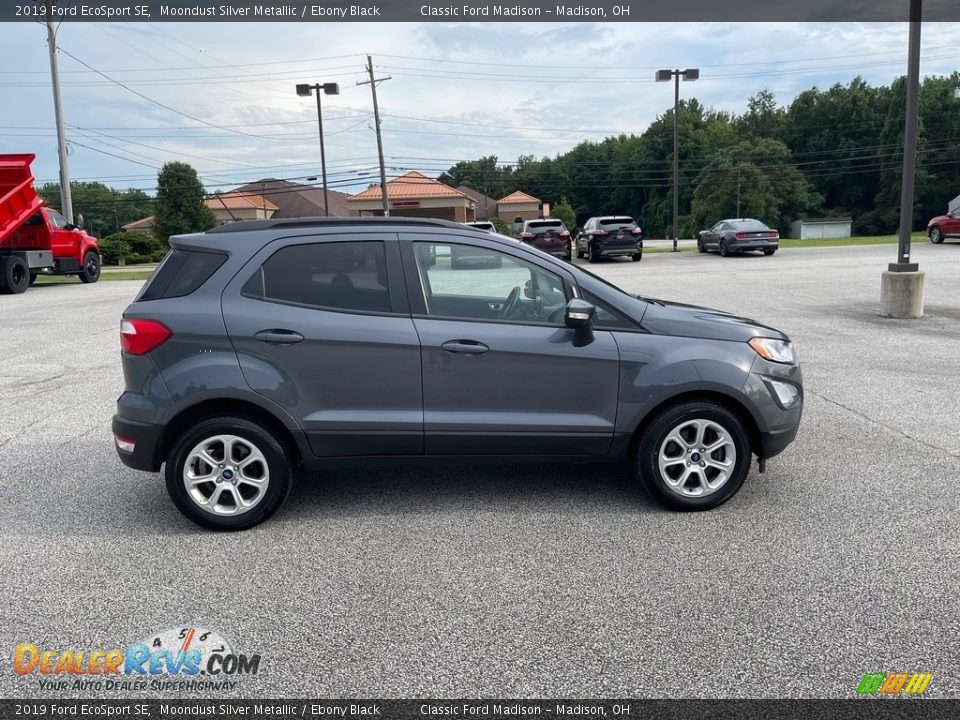 2019 Ford EcoSport SE Moondust Silver Metallic / Ebony Black Photo #6