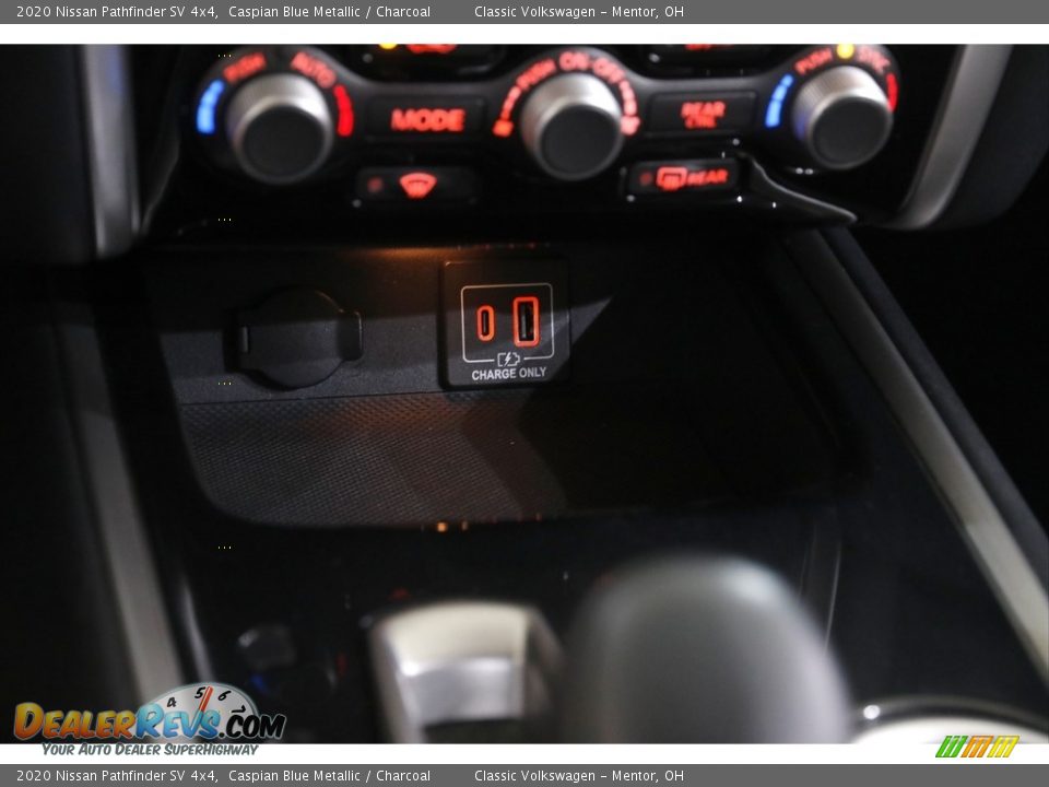 2020 Nissan Pathfinder SV 4x4 Caspian Blue Metallic / Charcoal Photo #14