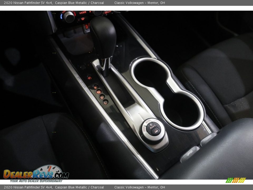 2020 Nissan Pathfinder SV 4x4 Caspian Blue Metallic / Charcoal Photo #15