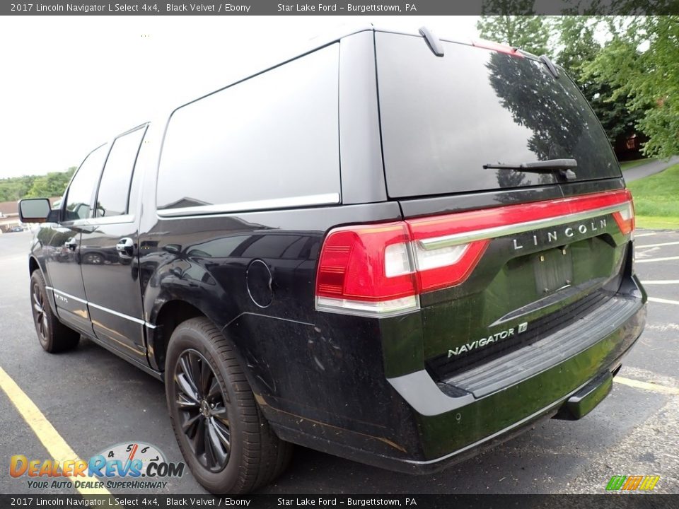 2017 Lincoln Navigator L Select 4x4 Black Velvet / Ebony Photo #2
