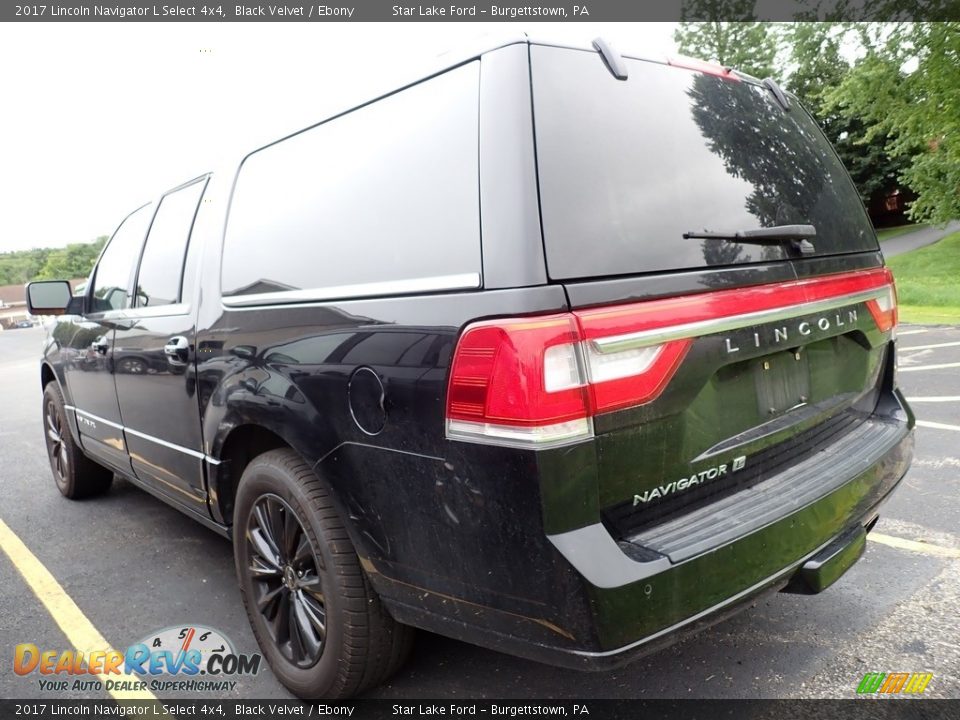 2017 Lincoln Navigator L Select 4x4 Black Velvet / Ebony Photo #2