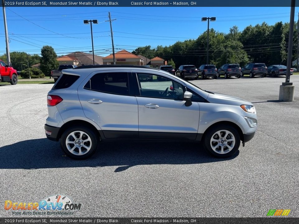 2019 Ford EcoSport SE Moondust Silver Metallic / Ebony Black Photo #14